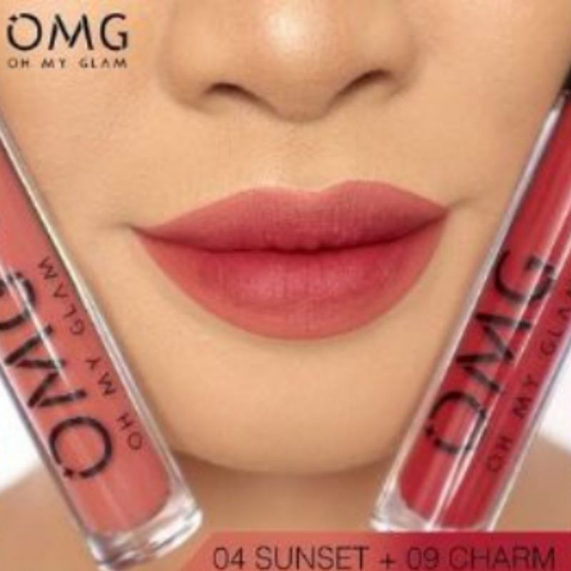Paket Ombre Lips OMG | Lipcream OMG Ombre Coffee Edition| Lipcream OMG | Ombre OMG Lip Cream | Ombre Lips-Ombre 04+09