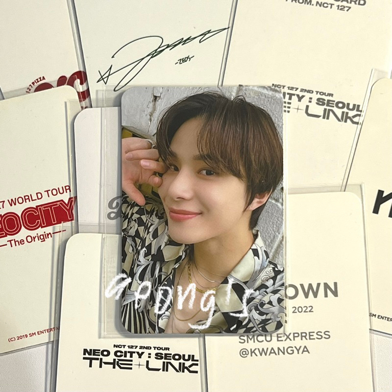 [booked] photocard jungwoo official pc daegu fs yes24