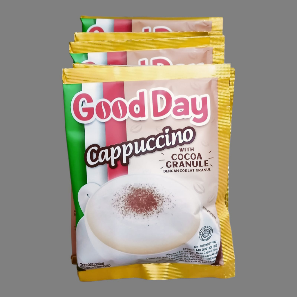 

Good Day Cappucino Kopi Instan 25gr (10 sachet)