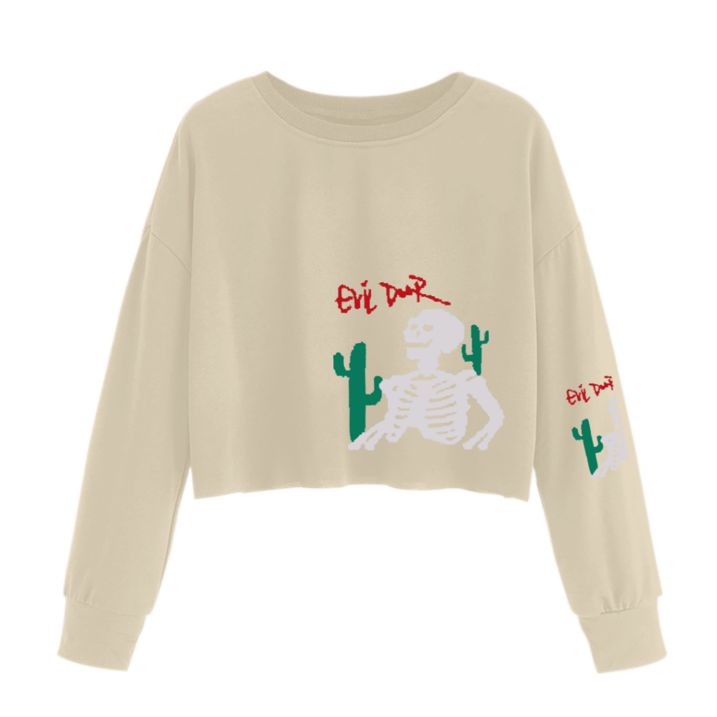 SWEATER CROP EVIL DWER ANAIRA