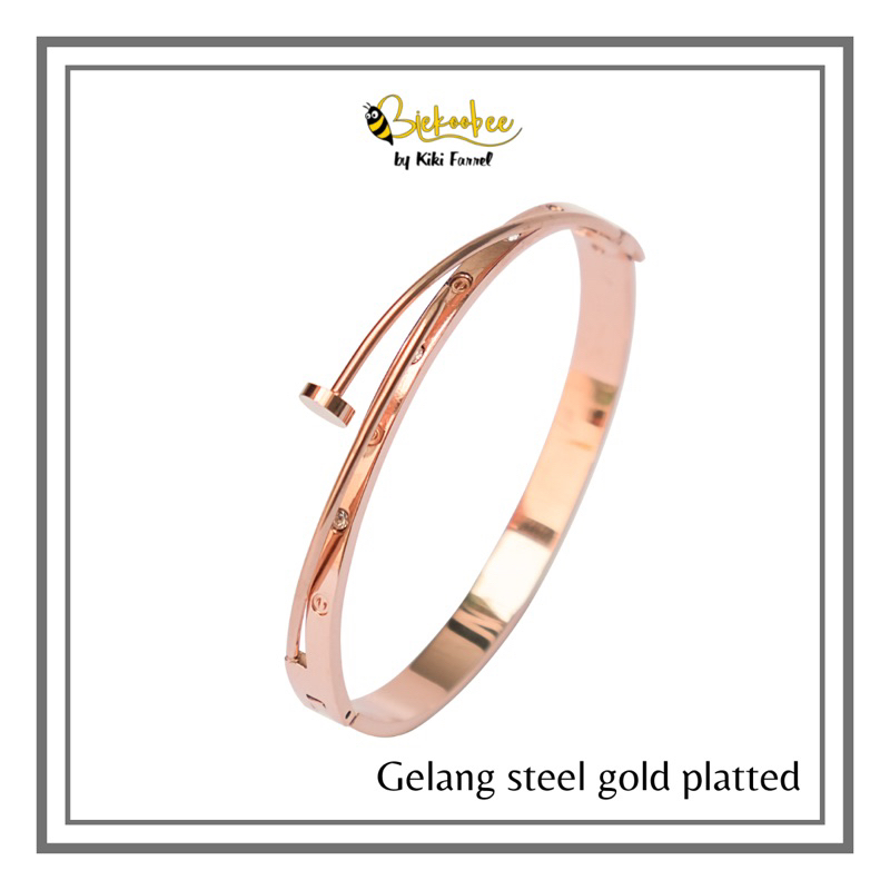 Biekooobee gelang lapis emas 23.1