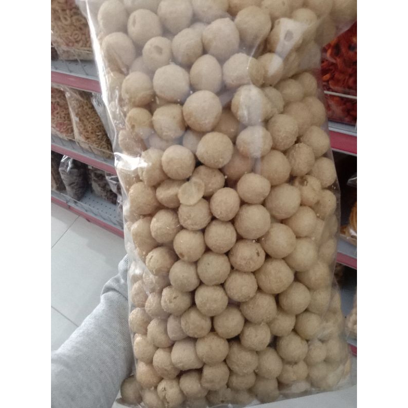 

Keripik tahu/ tahu bulat kecil kress enak gurih dan lezat