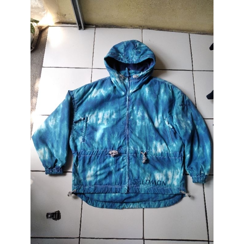Jaket Vintage Wanita Salomon Tie Dye