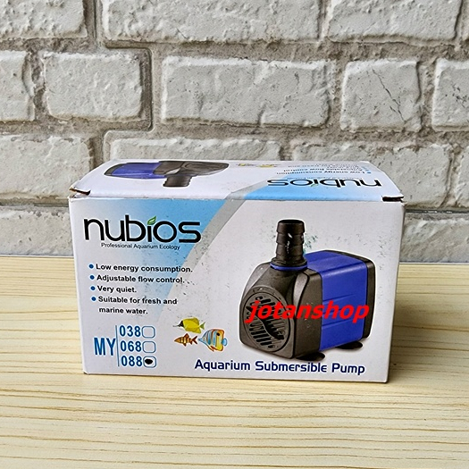 Nubios MY088 MY 088 Pompa air celup power head Submersible pump Filter Aquarium Aquascape