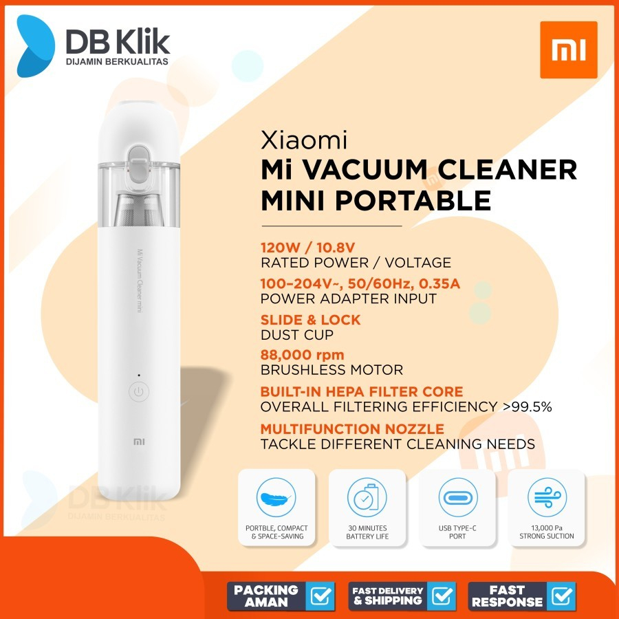 Vacuum Cleaner Xiaomi MI Mini Portable (Xiaomi MI Vacuum Cleaner Mini)