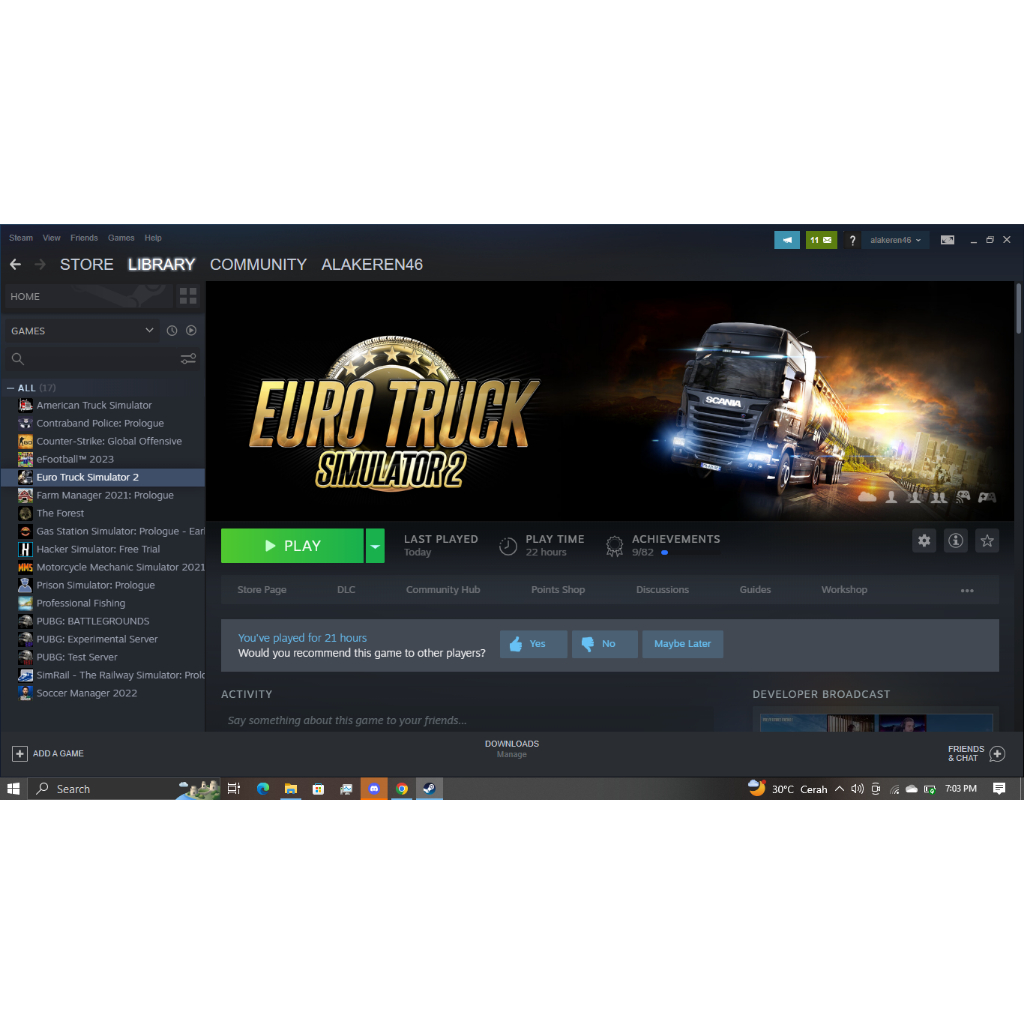 ETS 2-The Forest-and ATS  Original untuk Laptop/Pc