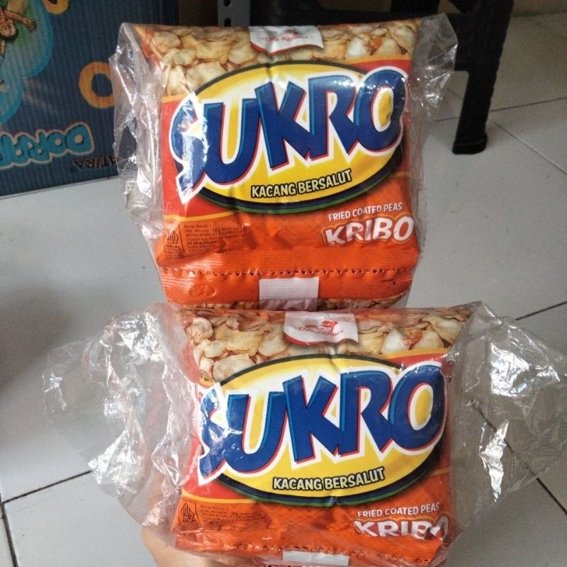 

Sukro Kribo Kacang Bersalut(1pack isi10)