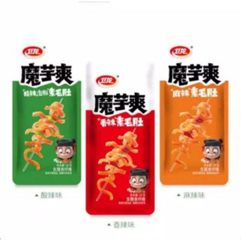 Snack Spicy Gluten Strip Latiao - Konjac Spicy MOYUSHUANG WeiL0ng