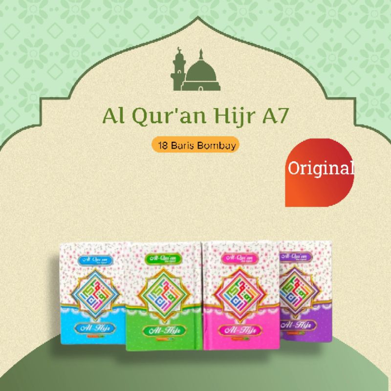Al Quran Dan Tajwid Mini Saku A7