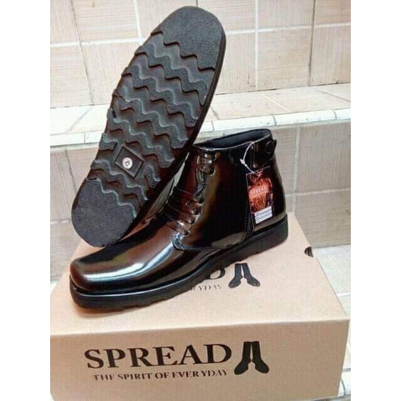 Sepatu pdh polri/tni/security