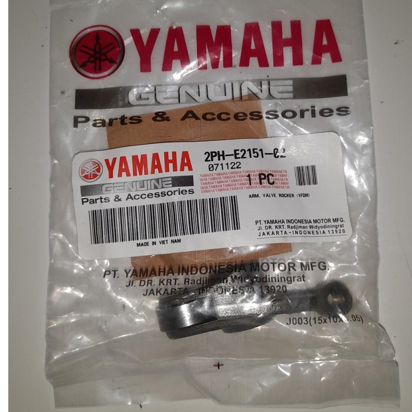 Temlar Klep Arm Valve Rocker Yamaha Mio Mio M3 Mio J 2PH E2151 01 2PH E2151 02