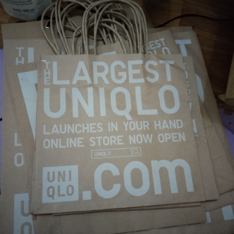 

PAPERBAG H&M, UNIQLO, KKV ORI