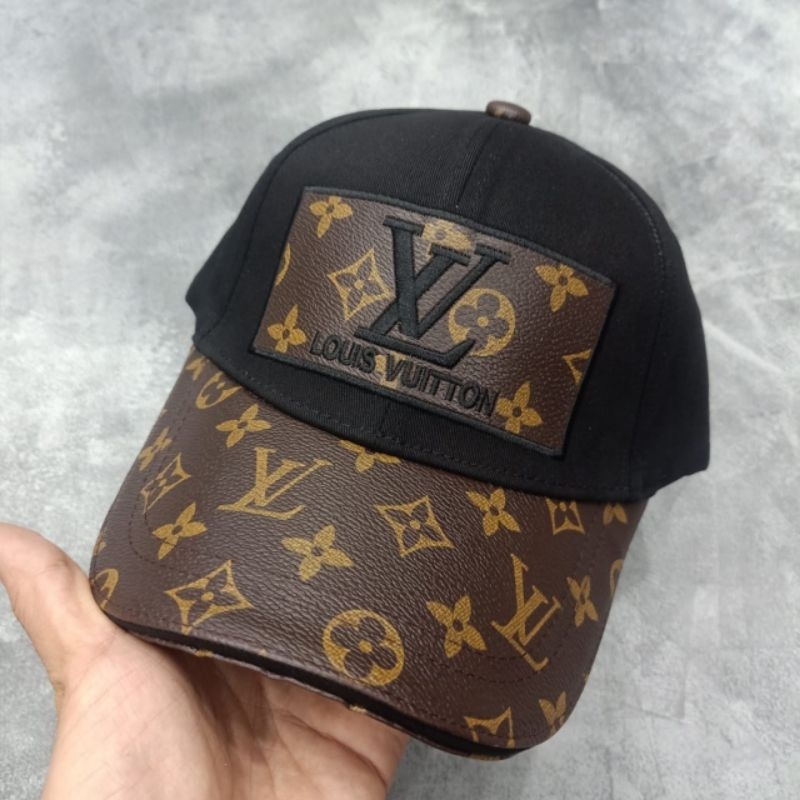 Topi Baseball LV Monogram Premium Import