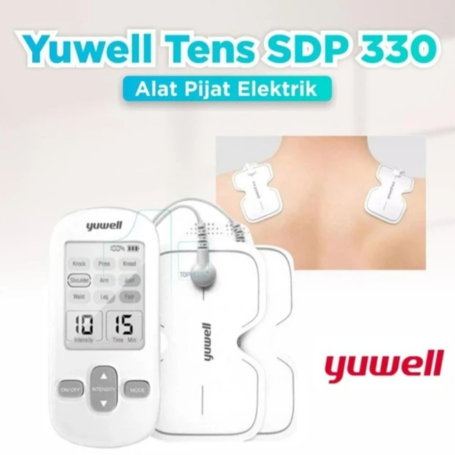 YUWELL TENS SDP 330 ALAT TERAPI PIJAT ELEKTRIK DIGITAL SARAF &amp; OTOT MEDICALONLINE MEDICAL ONLINE