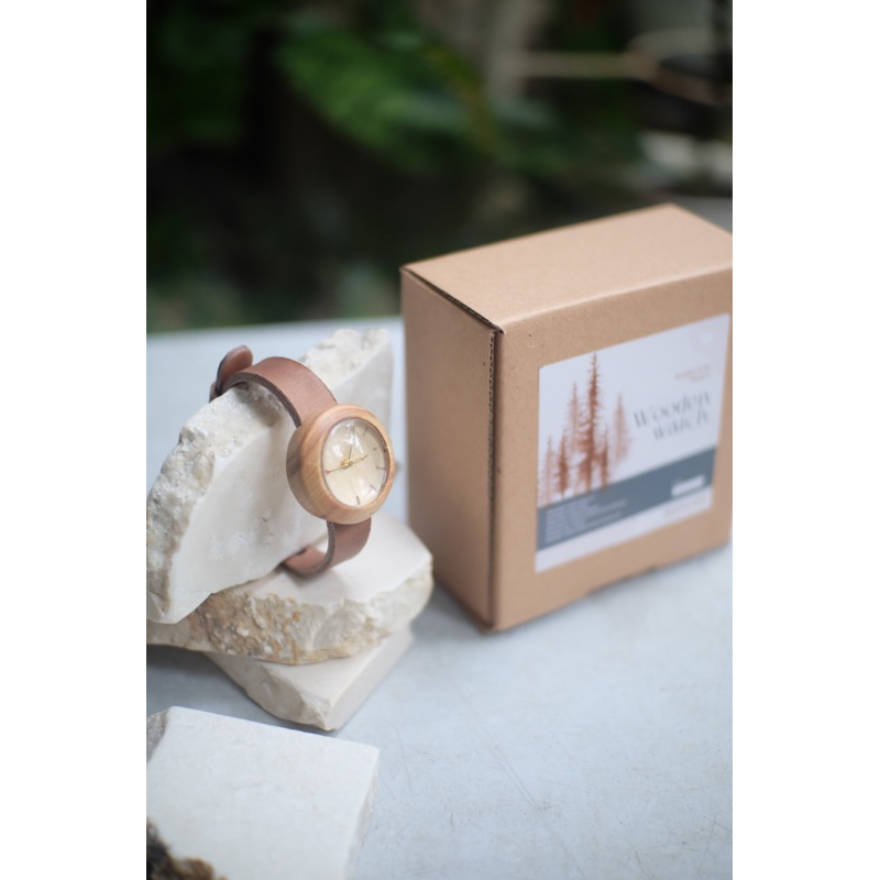 JAM TANGAN KAYU WOODEN WATCH