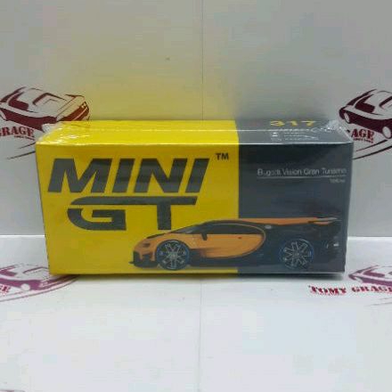 Mini GT 317 Bugatti Vision Gran Turismo Yellow