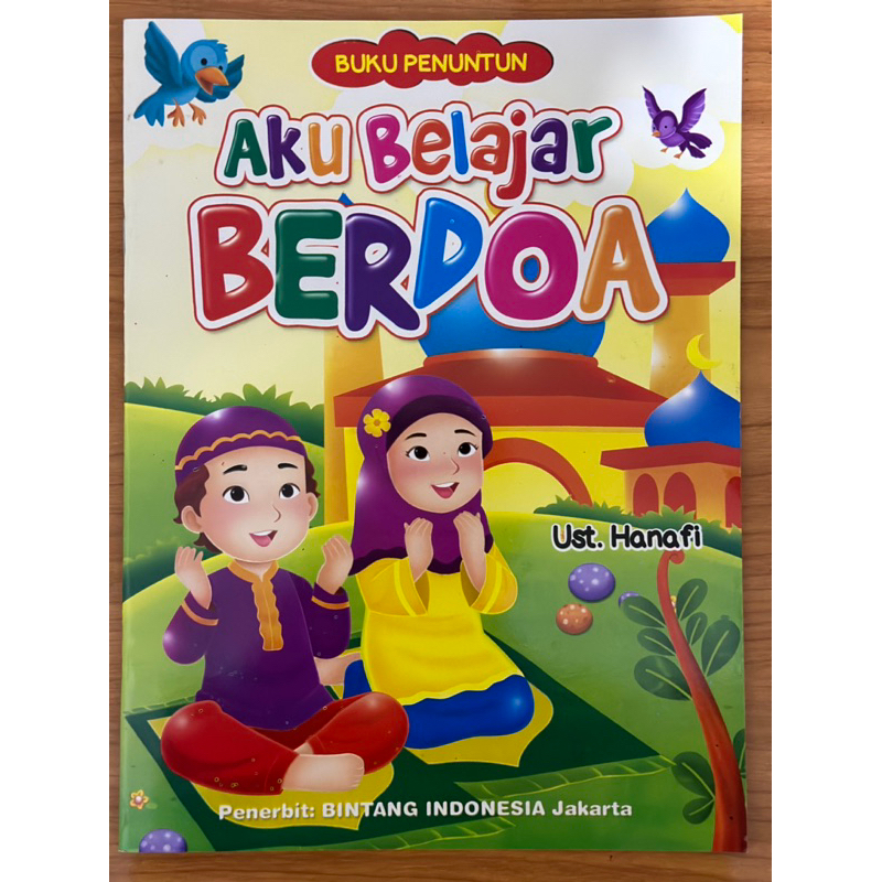 Buku Penuntun Aku Belajar Berdoa Untuk Anak Full Colour Bergambar Ukuran A4 Besar