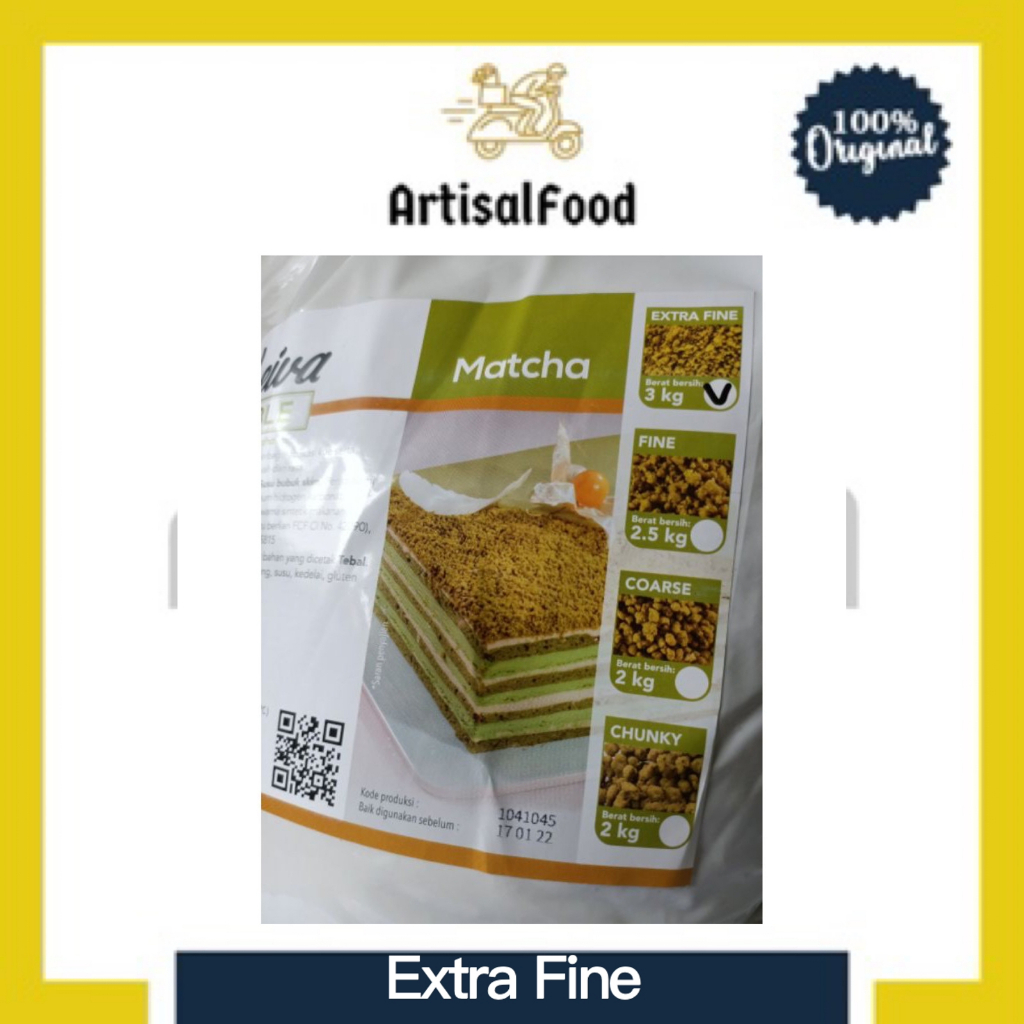 

LAKREIVA LA KREIVA EXTRA FINE 100gr cookies crumble