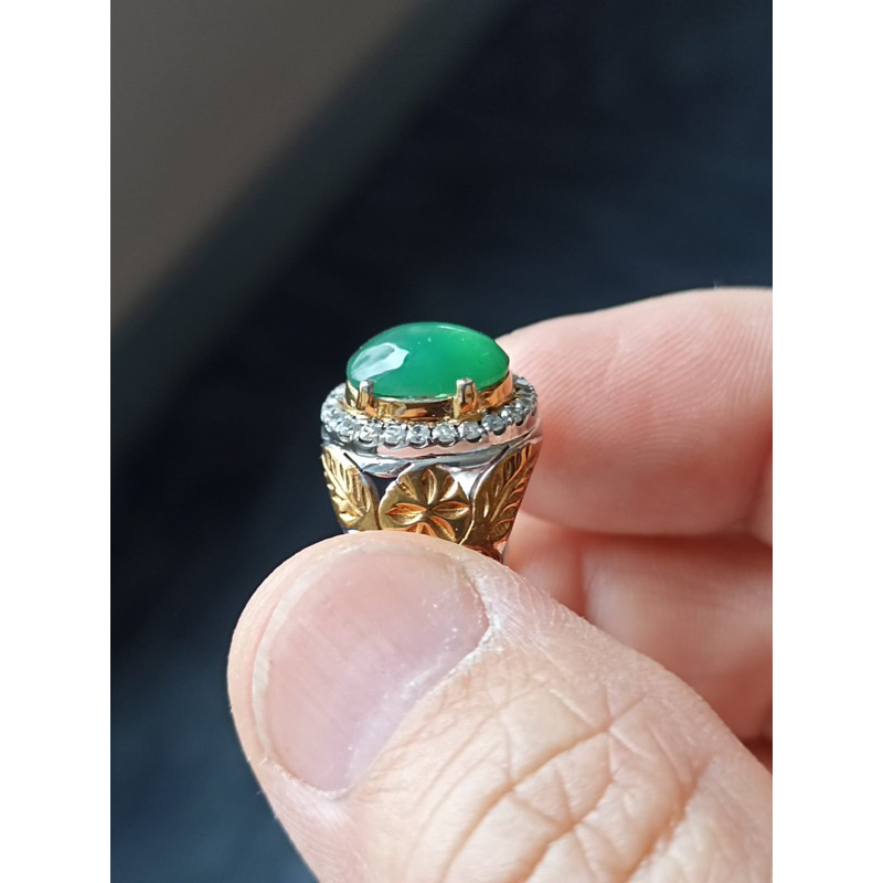 Cincin Batu Bacan Gulao Ori