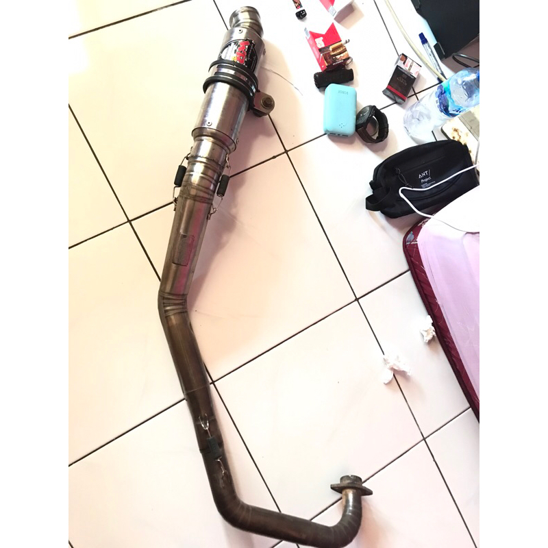 Knalpot wrx rs200 fullsystem Satria FU