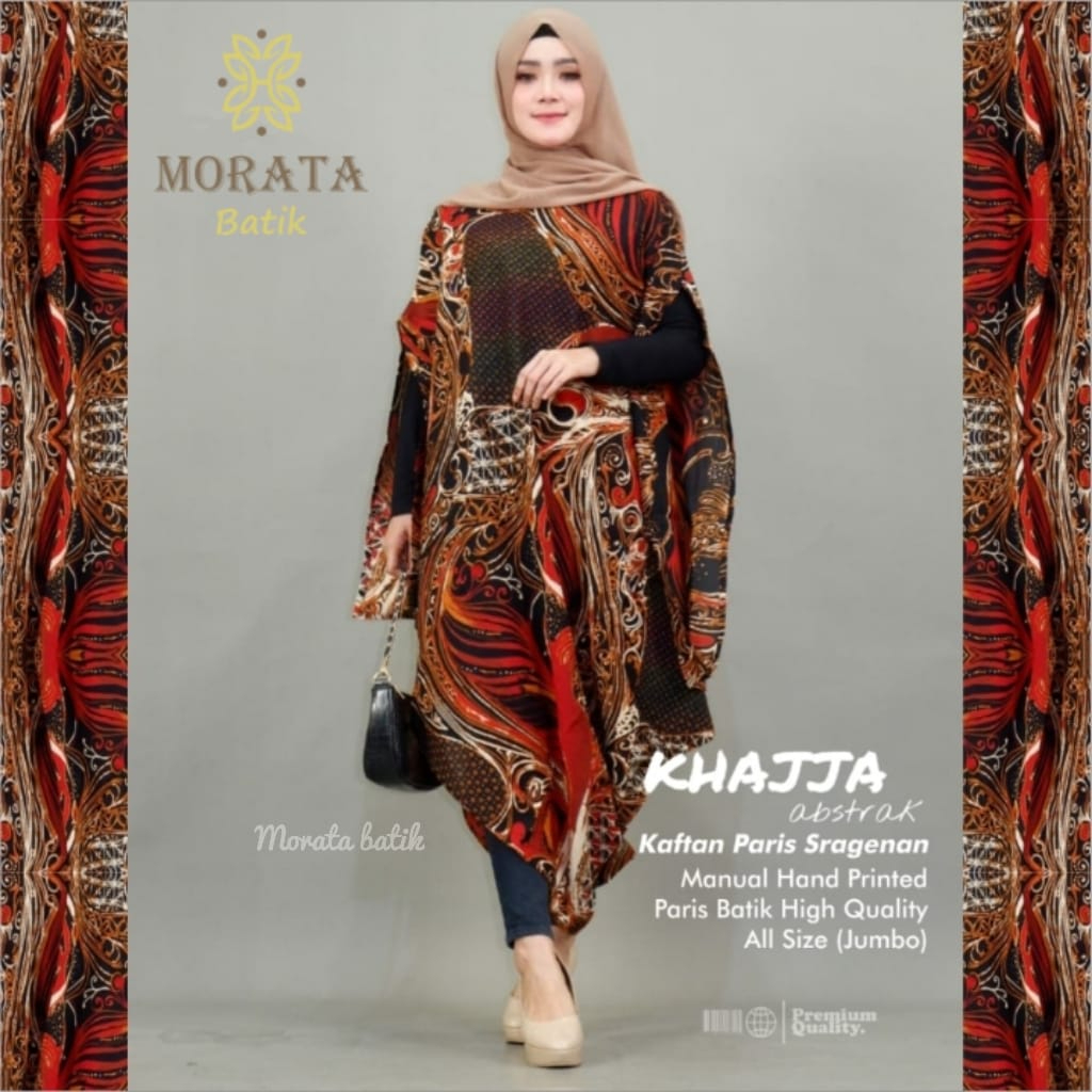 khajja kaftan abaya pakaian baju gamis dress syari longdress maxy maxi batik solo jumbo big all size