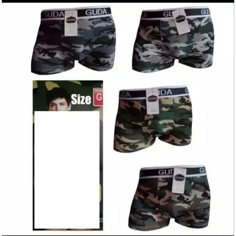 PROMO !! 3PCS CELANA DALAM/ BOXER GUDA/BOXER ARMI