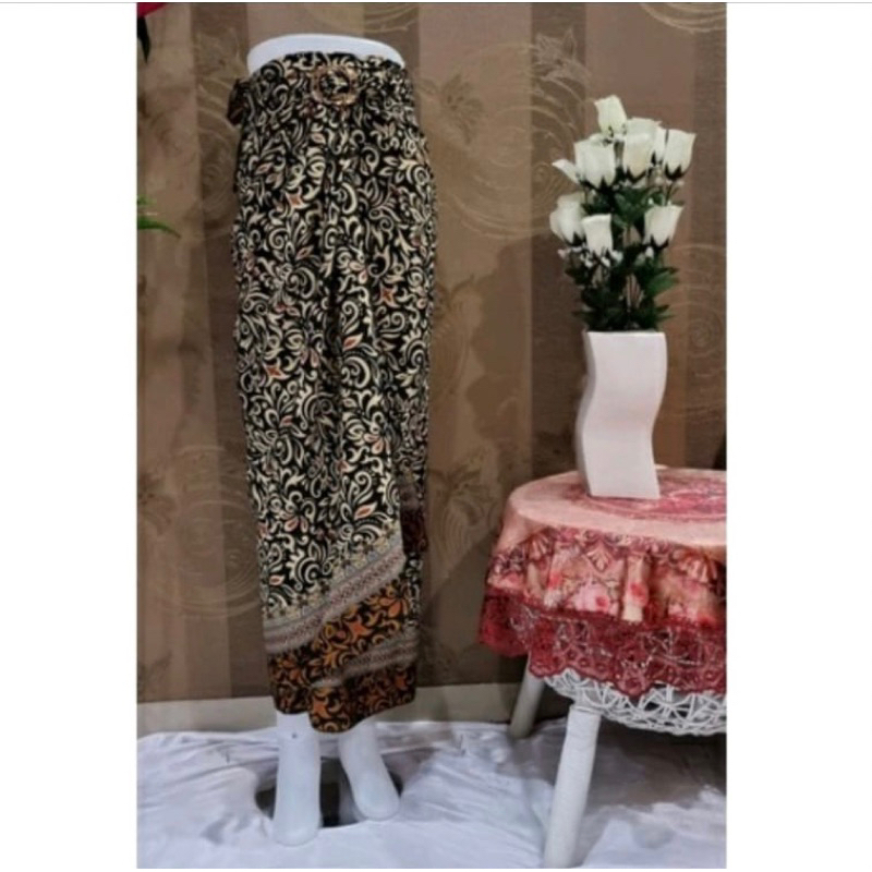 (50 Motif) Rok Lilit Batik Bawahan Kebaya Modern Rok Serut Batik Free Ring Kain Batik Floral Batik Couple Pasangan