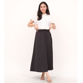 (ALL COLORS) - Ruffle Skirt Scuba Import Bangkok