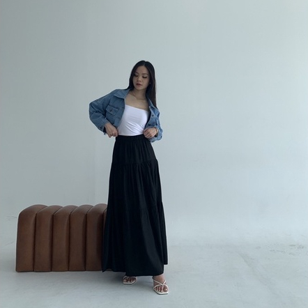 Rocca Long Skirt / Rok Panjang Wanita