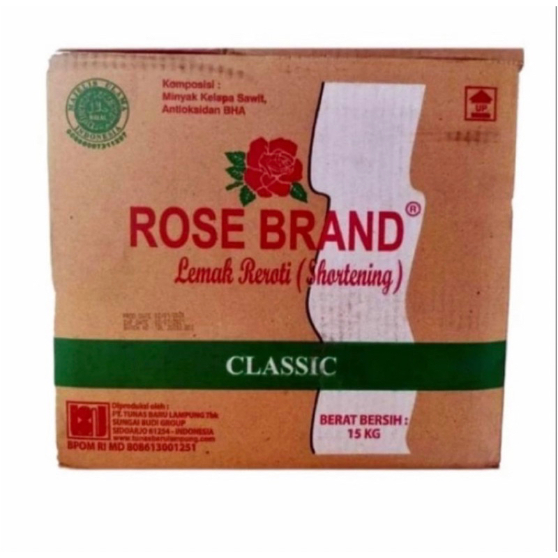 

MENTEGA PUTIH ROSE BRAND 15 KG