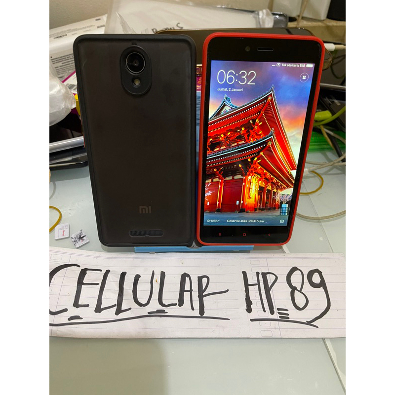 Xiaomi Redmi Note 2 4G LTE 5,5” Internal 16GB Seken Bergaransi