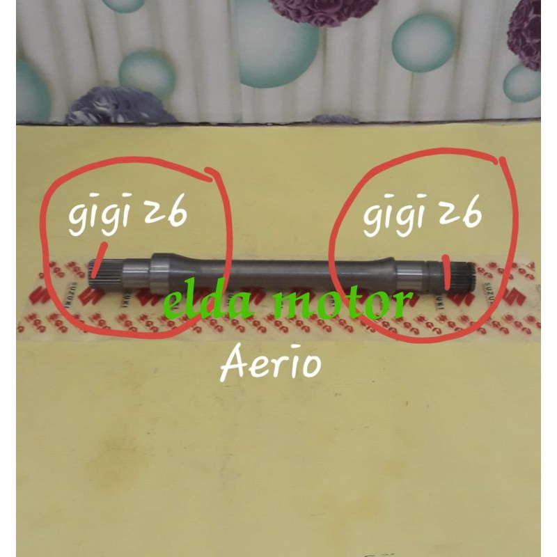 As Intermediate Shaft Intermediate Sambungan As Roda Suzuki Aerio Baleno Nex