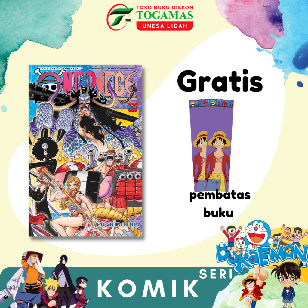 PRE ORDER KOMIK ONE PIECE 96, 97, 98, 99, 100, 101,102 // ONE PIECE PARTY / LIGHT NOVEL ONE PIECE: DEFEAT THE PIRATE GANZACK KARYA EIICHIRO ODA