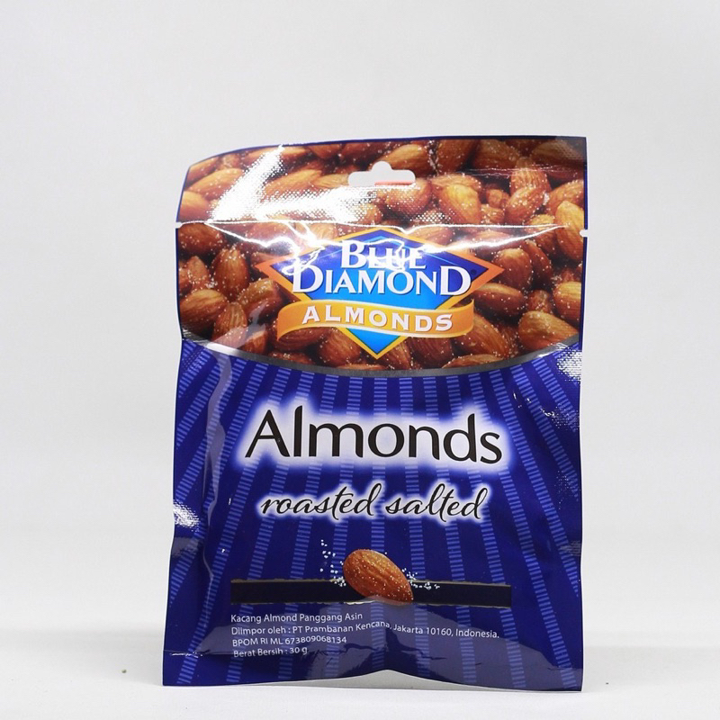 Blue Diamond Almond Honey Roasted kacang almond 30Gr