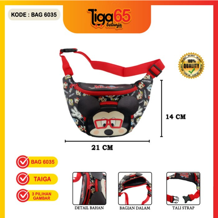 365 Waist Bag / Tas Pinggang Keren / Tas Selempang / Bag Waist 6035