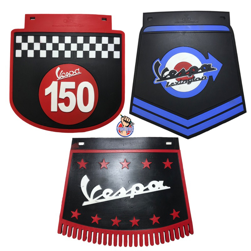 Mudflap Kepet Air Belakang Vespa Super Sprint VBB VNB PX Excel Exclusive Spartan PS Strada