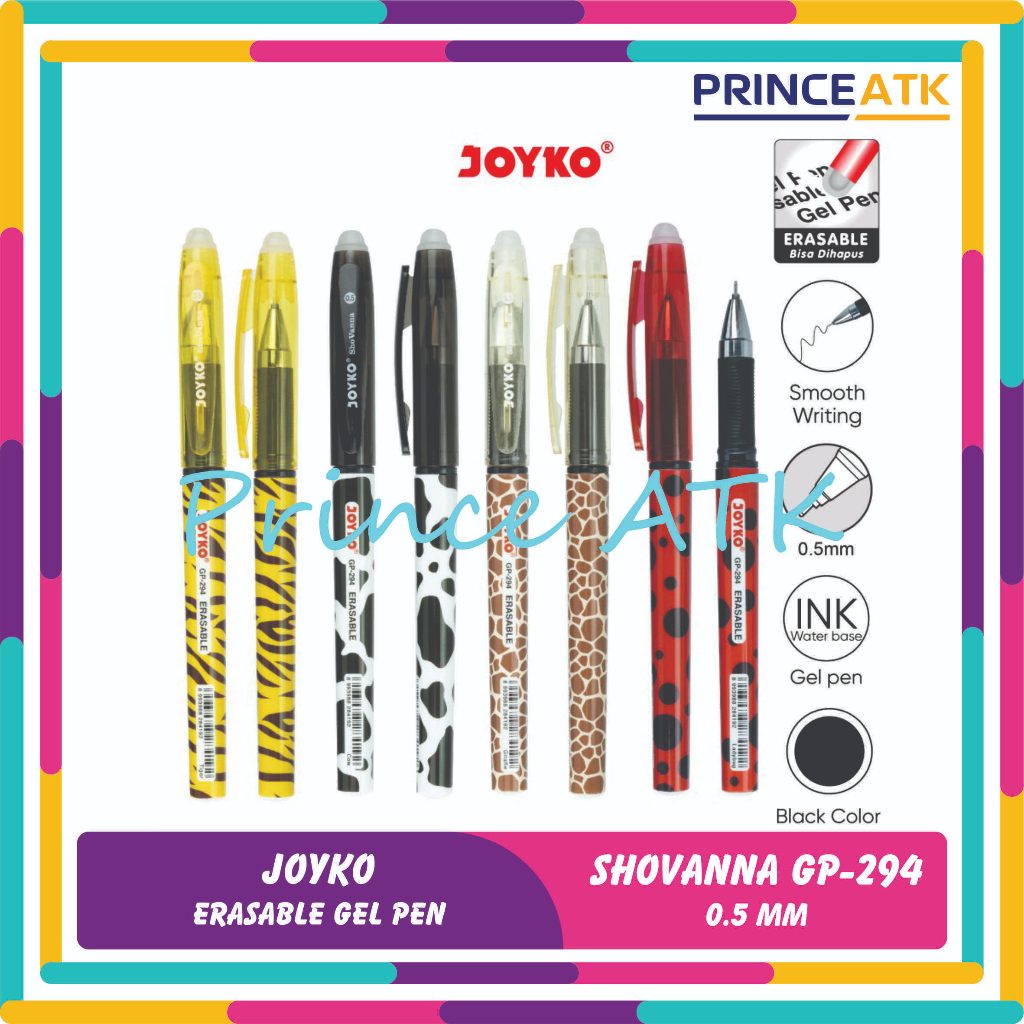 

JOYKO ERASABLE GEL PEN / PULPEN BISA DIHAPUS JOYKO GP-294 0.5 MM