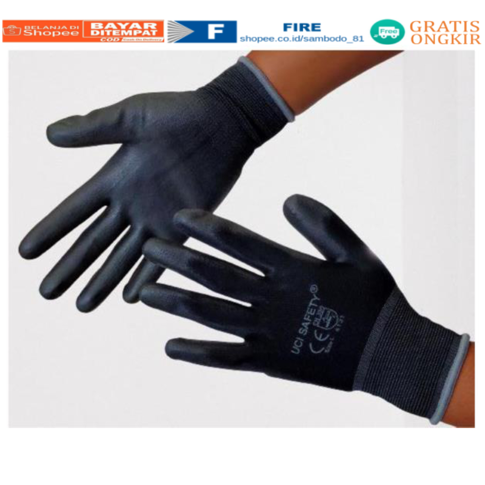 Sarung Tangan Safety Kerja Palmfit Palm Fit 1 pack