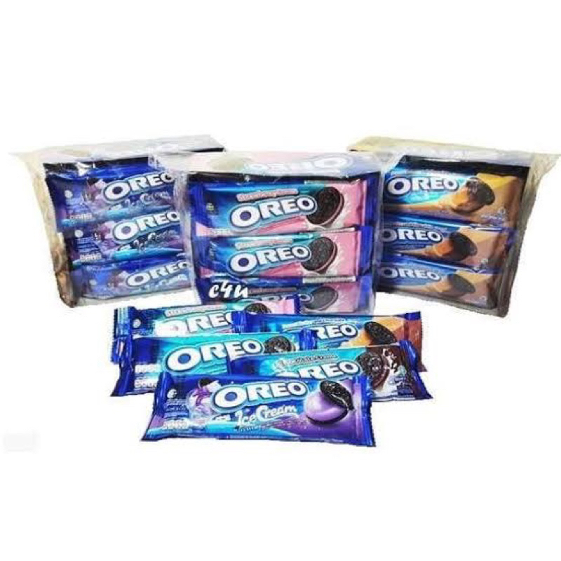 

OREO Lup Biscuit Sandwich 1 Box Isi 12 Pcs