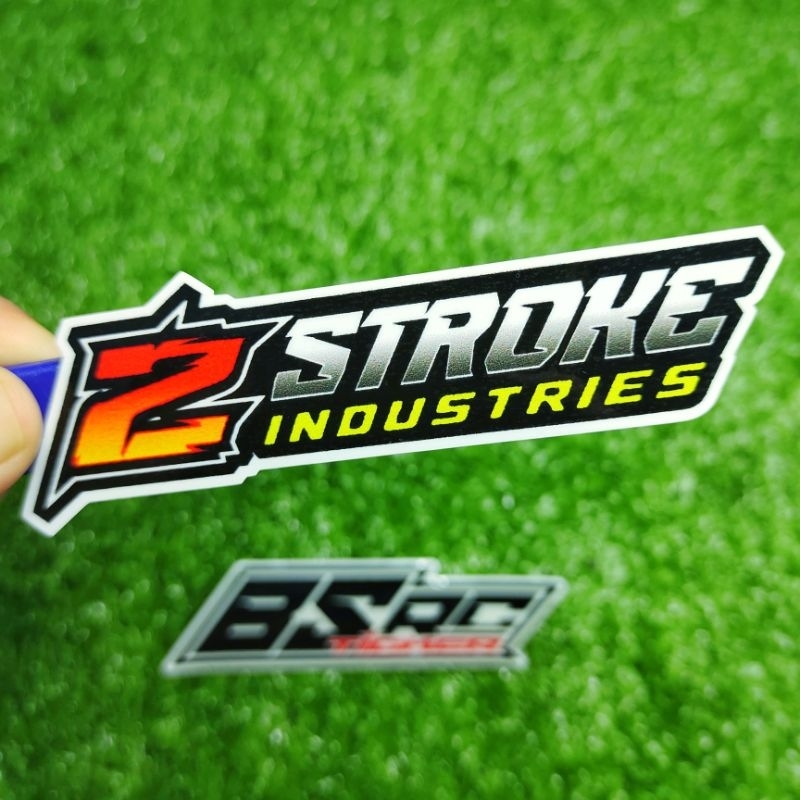sticker 2 stroke industries
