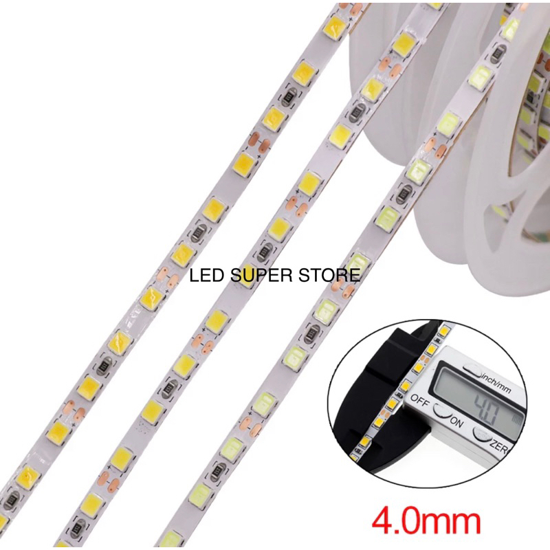 LED Flexible Strip 2835 600LED Superbright 12v Putih | Warmwhite | Icy White - 5 Meter