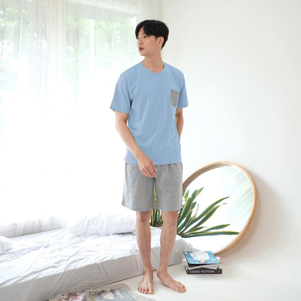 Cielyn - Kean Men - Cotton T-shirt  - Piyama Laki-Laki Set