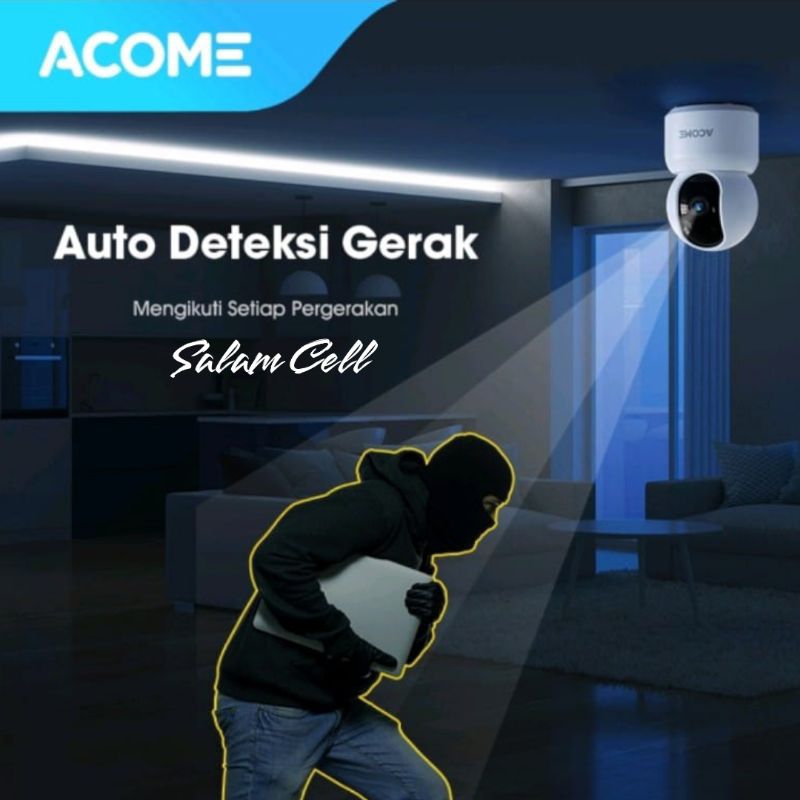 CCTV ACOME APC01 Smart Camera CCTV WiFi Camera Audio FULL HD 1440P 4MP Kamera No Blind Spot