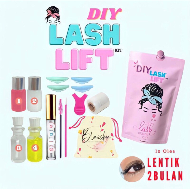 [READY TOCK&amp;FREE GIFT] DIY LASH LIFT KIT // DIY LASHLIFT KITS