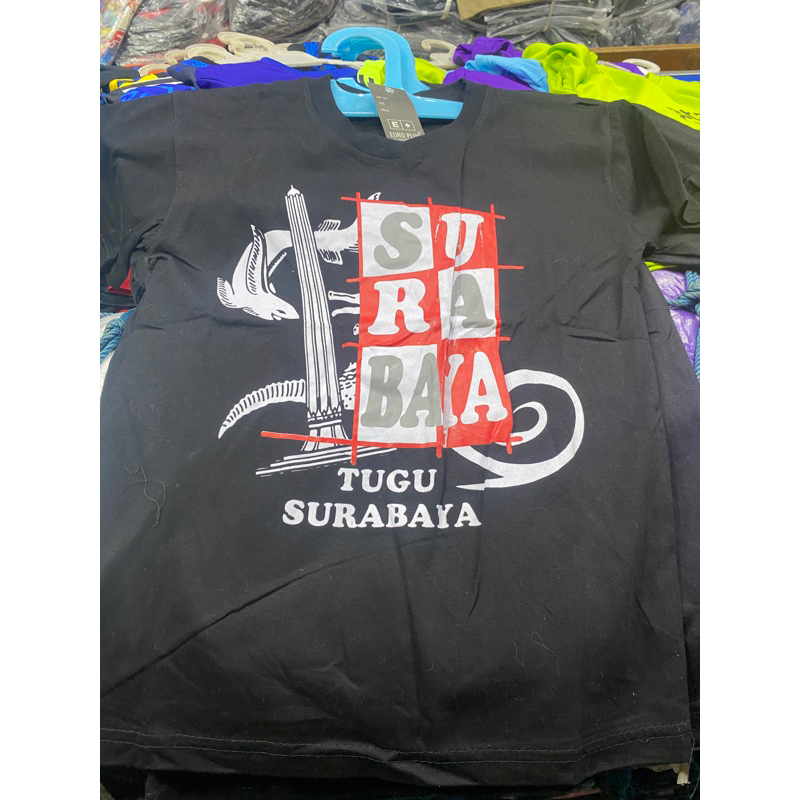 KAOS TSHIRT KHAS SURABAYA SURO DAN BOYO / KAOS OLEH2