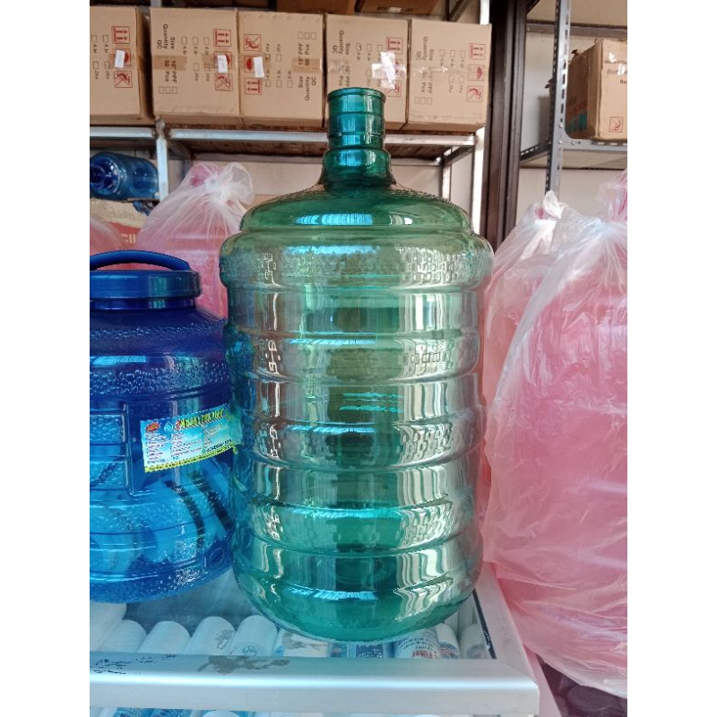 Galon Pet Super Warna Hijau Lumut 19L Kosong