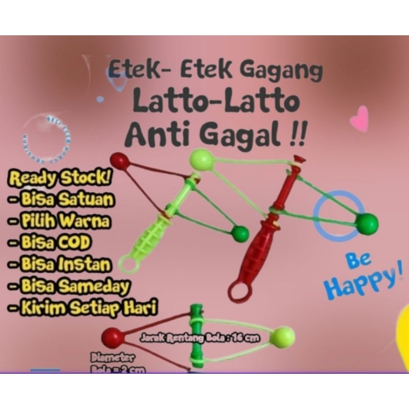 

✌rileriamall✌LATO LATO / ETEK ETEK GAGANG ANTI GAGAL instan