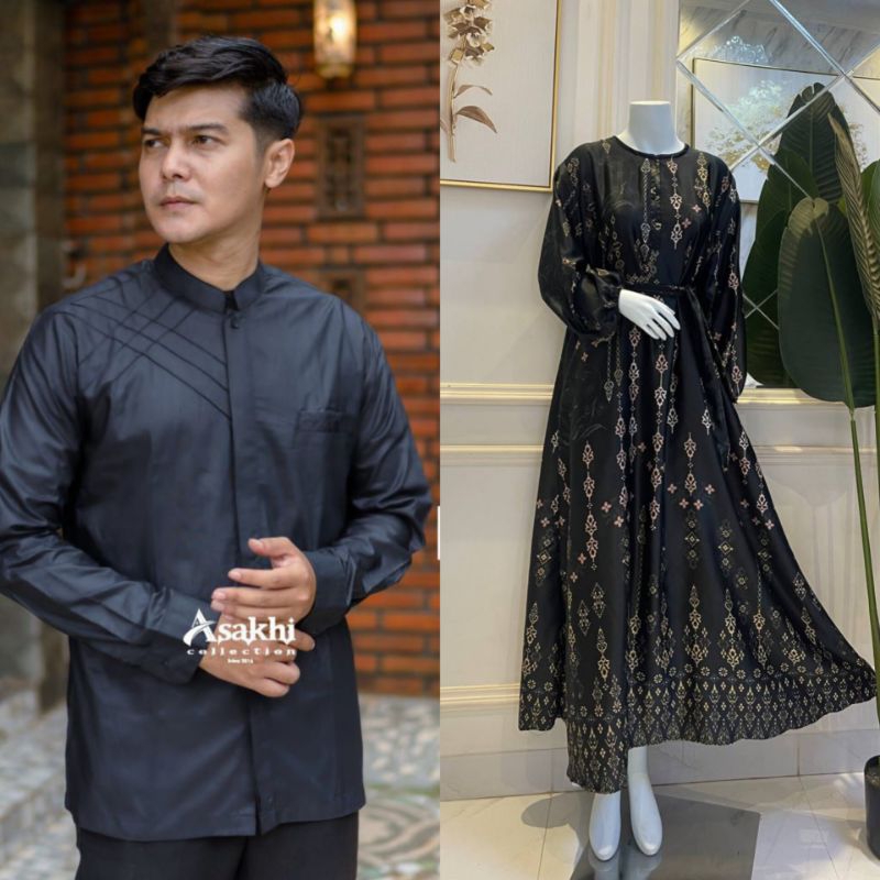 COUPLE GAMIS RAYA TERBARU 2023 DIORSILK