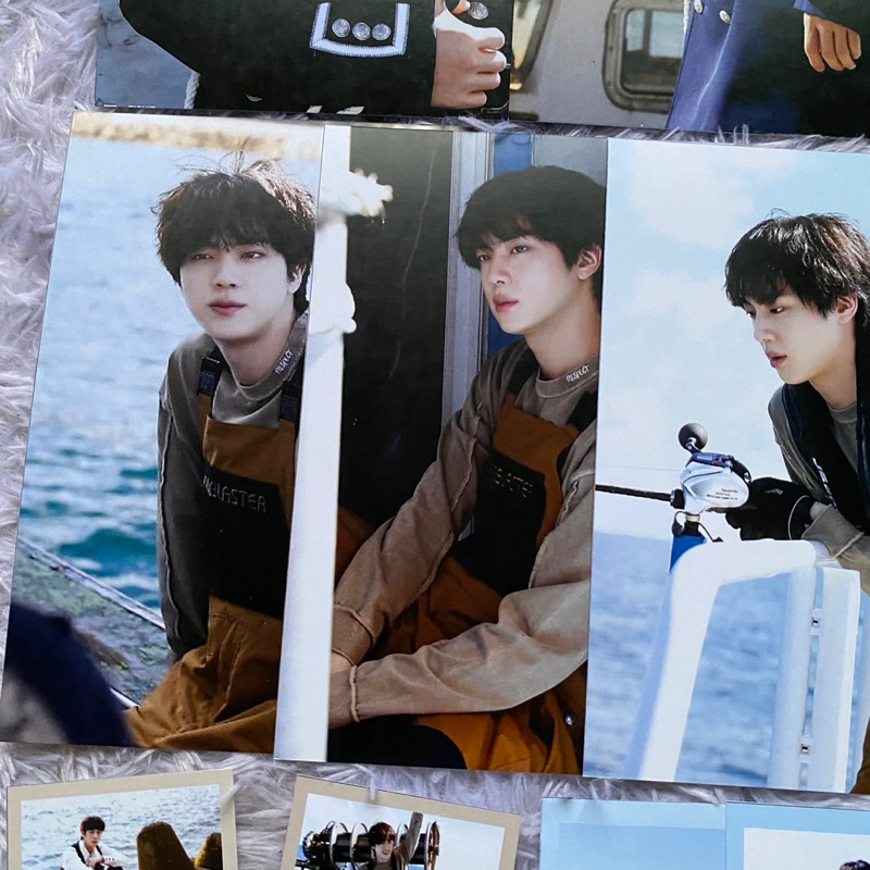 FANKIT BTS JIN ME MYSELF AND SEA (Special 8 Folio)