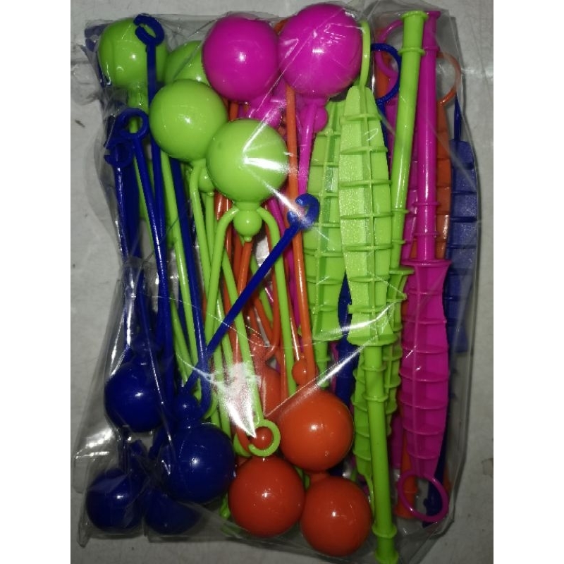 Grosir 12pc mainan lato lato Gagang matic etek